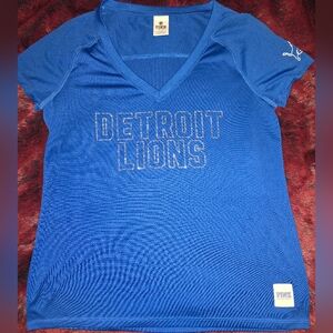PINK Detroit Lions Jersey L